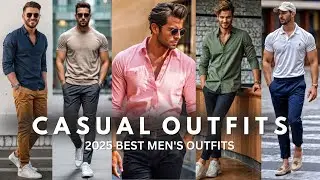Best Casual Outfits For Men | Men's Fashion Ideas 2025 | Summer Outfit Ideas For Men