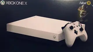 Xbox one X Robot White unboxing
