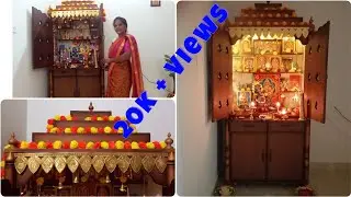 Pooja Room Tour in Tamil  / Pooja Room Design and Organization Ideas  /எங்கள் வீட்டு பூஜை அறை