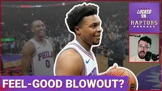 Kyle Lowry gets a SPECIAL goodbye moment, Toronto Raptors fall to Sixers in a FEEL-GOOD blowout loss