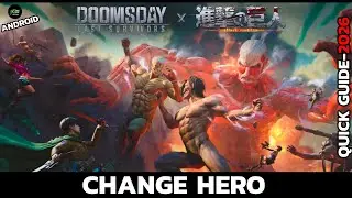 Как изменить своего героя в Doomsday Last Survivors 2026?