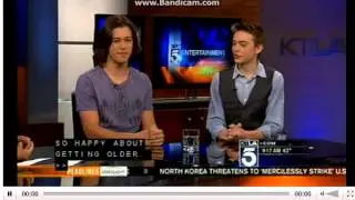 KTLA Interview with Leo & Dylan from Kickin It