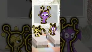 Sprunki Babies😍😈Incredibox Sprunki🥵PERFECT OUTLINE😂#sprunki #outline #durple #cimon #reddy #meme