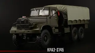 Двухтактный дизель: КрАЗ-214Б // Наш автопром // Масштабные модели грузовых автомобилей СССР 1:43