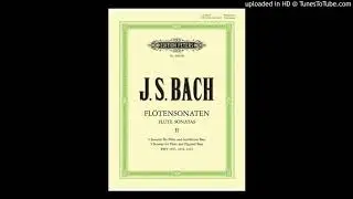 Bach Flute Sonata No2 1st Mov 