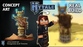 Я создал концепт-арты для Hytale в Hytale [Бесплатная загрузка]