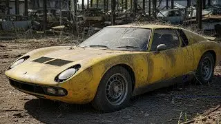 ASMR Car Restoration! Full Restoration of a $3,000,000 Abandoned Lamborghini! (Full Rebuild)