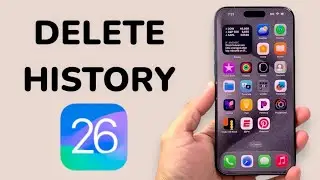 iOS 26: How To Delete Safari History