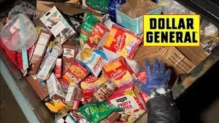 Dumpster Diving Dollar General #61 Free Grocery Shopping!