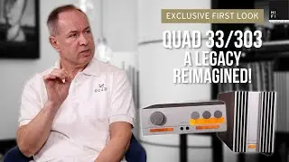 Предусилитель Quad 33 + усилитель мощности 303 | Переосмысленное наследие!