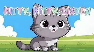 Kitty, Kitty, Listen! | Fun Nursery Rhyme