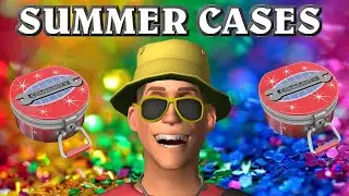 TF2 SUMMER UNBOXING! Summer 2021 Cosmetic Case TF2 Unboxing + New Season Announcement