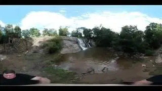 Samsung Gear 360 Video Sample - McGalliard Falls - Valdese, NC