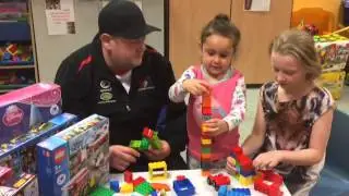 Johnny Vegas visits Whiston Hospital
