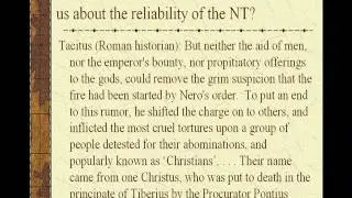 Reliability of the Bible