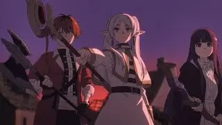 Frieren, Fern, and Stark vs Sword Demon  - Frieren S2 Ep2