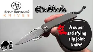 Review/impression of the Arno Bernard Rinkhals slip joint knife… South African knife excellence!
