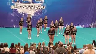 Predator Athletics Venom Senior Level 1 Cheer Team at ICE Cheer Ebbw Vale March 2023