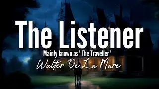 The Listener by Walter De la Marte in Hindi