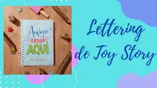 Como fazer um LETTERING de TOY STORY sem brush pen
