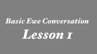 How to Greet in Ewe language Lesson 1 #ewelanguage #ewe_films
