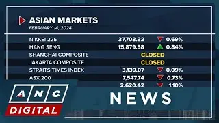 Asian markets end mostly lower following hotter-than-expected U.S. inflation report | ANC