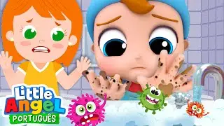 Vamos Aprender a Lavar a M&atilde;o! 🧼 | 👐 Canal do Jo&atilde;ozinho - Little Angel Portugu&ecirc;s