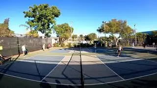Bad Pickleball Sunny Rec Play 5.0+ Jessie Irvine Hayden Patriquin Jeff Warnick Scott Crandall