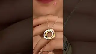 Russian Rings Necklace