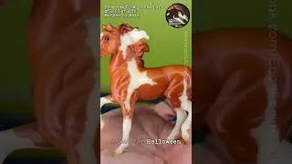 Breyer Stablemate Glow in the Dark | Chestnut Pinto Morgan | Lets take a look | Model Horses | 5396