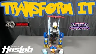 Transform It Transformers Legacy Evolution Haslab Deathsaurus & Tigerchest & Eaglechest Boater Pīpō