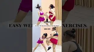 Easy Weight Loss Exercise 🔥 #shorts #weightloss #homeworkout