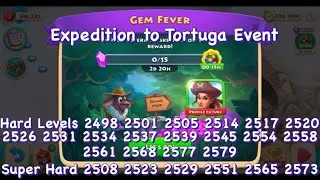 Township : Expedition to Tortuga | Hard & Super Hard Levels | Tips & Tricks @TownshipPro1