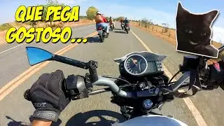 CB 300 deu trabalho pra Next 250 Engarupado - Pega com Next 300, FZ250