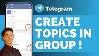 How To Create Topic In Telegram Group || How To Use Topics Option In Telegram Group !