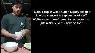 TMC1(HOW TO MEASURE ON A MEASURING CUP AND A MEASURING SPOON