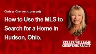 How to Search the MLS to find Homes for Sale in Hudson Ohio.