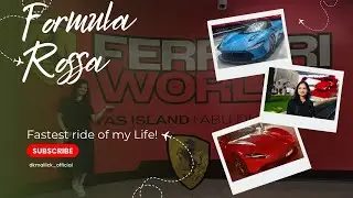 World&rsquo;s Fastest Roller Coaster & Indoor Rides Tour #ferrariworldabudhabi  #ferrari   #uaevlogs 