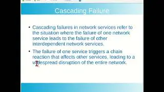 Critical Network Infrastructure Services