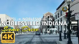 Scenic Drive from Carmel to Noblesville, Indiana | Where Suburbs Stretch Into Small-Town Indiana