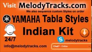 Slaame ishq meri jaan   Yamaha Tabla Styles   Indian Kit    www melodytracks com
