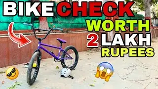 My New Bmx Cycle 😎 Worth 2 Lakh Rupees || Bike Check