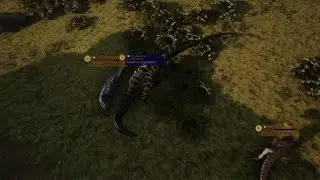 Path of Titans - Apatosaurus VS Torvosaurus Trio