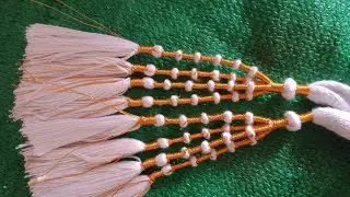 A decent design of hand made Sprang//Jaali wala nala bnany ka bahut hi asaan treeka