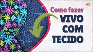 Como fazer Vivo com Tecido | Tutorial de Costura passo a passo