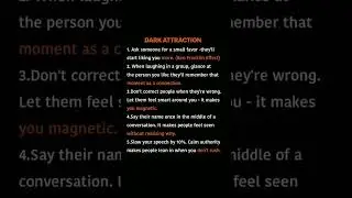 Attraction psychology tips and tricks#shorts#manipulation