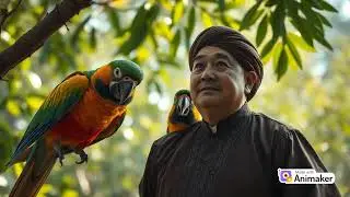 The Parrot and the Merchant 🦜 | A Magical Persian Folktale for Kids | Story Time Animation