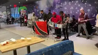 Trinidadian Steel Band playing at JPMORGAN Chase employee appreciation week part 3