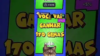170 GEMAS DE GRA&Ccedil;A?! #brawlstars #gemas #brawlstarsbrasil #sorteio