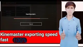 Kinemaster exporting speed fast kaise kare ||| Fahad Technical...